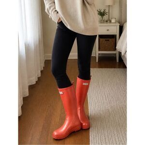 Hunter Rhythmic Pink Nebula Original Play Boots